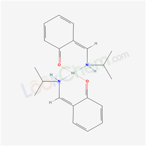 nickel; (6Z)-6-[(propan-2-ylamino)methylidene]cyclohexa-2,4-dien-1-one cas  41754-10-3
