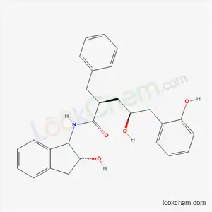Benzenepentanamide, N-((1S,2R)-2,3-dihydro-2-hydroxy-1H-inden-1-yl)-g,2-dihydroxy-a-(phenylmethyl)-, (aR,gS)-