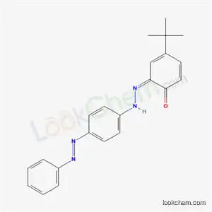 Molecular Structure of 5517-32-8 (4-(tert-Butyl)-2-[[4-(phenylazo)phenyl]azo]phenol)