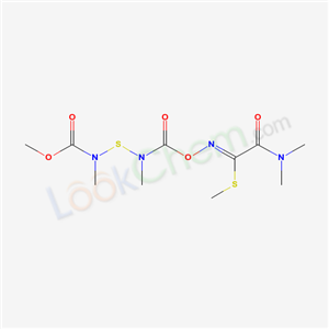 [(dimethylcarbamoyl-methylsulfanyl-methylidene)amino] N-(methoxycarbonyl-methyl-amino)sulfanyl-N-methyl-carbamate cas  65907-54-2