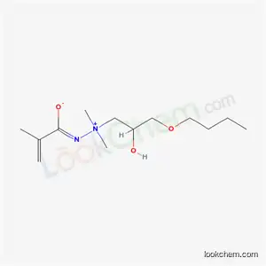 2-(3-ブトキシ-2-ヒドロキシプロピル)-2,2-ジメチル-1-(2-メチルプロパ-2-エノイル)ヒドラジン-2-イウム-1-イド