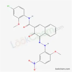 N-(4-クロロ-2-メトキシフェニル)-3-ヒドロキシ-4-[(2-メトキシ-5-ニトロフェニル)アゾ]-2-ナフタレンカルボアミド