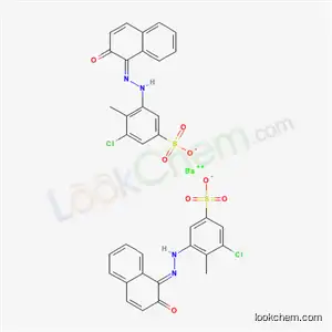 ビス[3-クロロ-5-[(2-ヒドロキシ-1-ナフタレニル)アゾ]-4-メチルベンゼンスルホン酸]バリウム