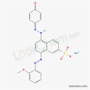 5-[(4-ヒドロキシフェニル)アゾ]-8-[(2-メトキシフェニル)アゾ]-2-ナフタレンスルホン酸ナトリウム
