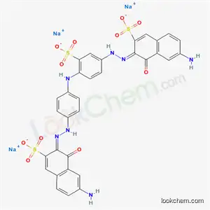 1-[4-[7-アミノ-1-ヒドロキシ-3-(ソジオオキシスルホニル)-2-ナフチルアゾ]フェニル]アミノ-4-[7-アミノ-1-ヒドロキシ-3-(ソジオオキシスルホニル)-2-ナフチルアゾ]ベンゼン-2-スルホン酸ナトリウム