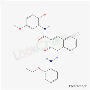 N-(2,5-ジメトキシフェニル)-4-[(2-エトキシフェニル)アゾ]-3-ヒドロキシ-2-ナフタレンカルボアミド