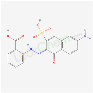 2-[(2Z)-2-(6-amino-1-oxo-3-sulfo-naphthalen-2-ylidene)hydrazinyl]benzoic acid