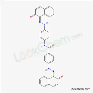 4-[(2-ヒドロキシ-1-ナフタレニル)アゾ]-N-[4-[(2-ヒドロキシ-1-ナフタレニル)アゾ]フェニル]ベンズアミド