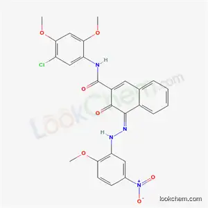 N-(5-クロロ-2,4-ジメトキシフェニル)-3-ヒドロキシ-N-[(2-メトキシ-5-ニトロフェニル)アゾ]-2-ナフタレンカルボアミド