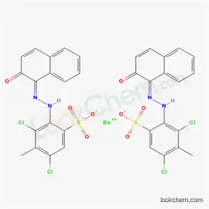 ビス[3,5-ジクロロ-2-[(2-ヒドロキシ-1-ナフチル)アゾ]-4-メチルベンゼンスルホン酸]バリウム