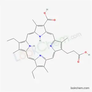 7-カルボキシ-12,17-ジエチル-3,8,13,18-テトラメチル-21H,23H-ポルフィン-2-プロパン酸