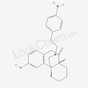 17-(p-AMINOPHENETHYL)-MORPHINAN-3-OL (−)-