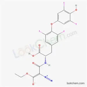 N-(에틸-2-디아조말로닐)티록신