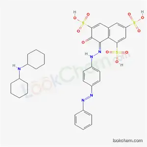 7-ヒドロキシ-8-[[4-(フェニルアゾ)フェニル]アゾ]-1,3,6-ナフタレントリスルホン酸/N-シクロヘキシルシクロヘキサンアミン