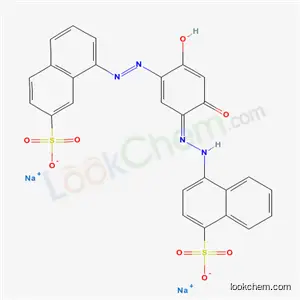 1-나프탈렌술폰산, 4-[[2,4-디히드록시-5-[(7-술포-1-나프탈레닐)아조]페닐]아조]-, 이나트륨염