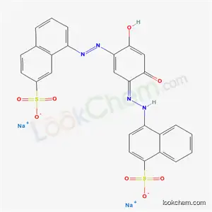 1-나프탈렌술폰산, 4-[[2,4-디히드록시-5-[(7-술포-1-나프탈레닐)아조]페닐]아조]-, 이나트륨염