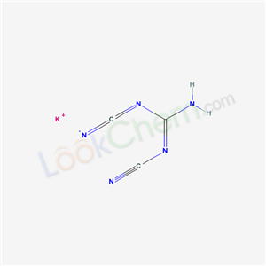 potassium (N-cyanocarbamimidoyl)iminomethylideneazanide cas  6291-79-8