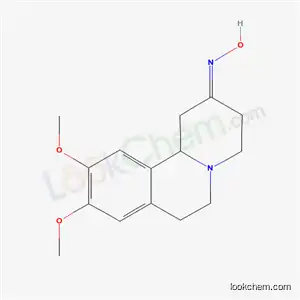 9,10-Dimethoxy-1,3,4,6,7,11b-hexahydro-2H-benzo(a)quinolizin-2-one oxime
