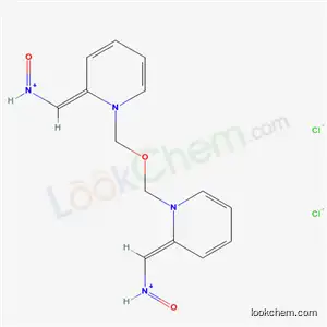 Molecular Structure of 34211-26-2 ((E,E)-[oxybis(methanediylpyridin-1-yl-2-ylidene)]bis(N-oxomethanaminium) dichloride)