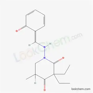 3,3-디에틸-1-[(o-히드록시벤질리덴)아미노]-5-메틸-2,4-피페리딘디온