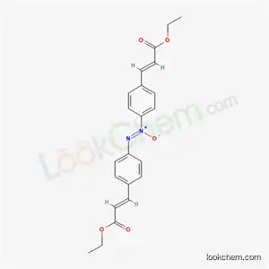 Molecular Structure of 3535-50-0 (Azoxybenzene-4,4'-bis(propenoic acid ethyl) ester)