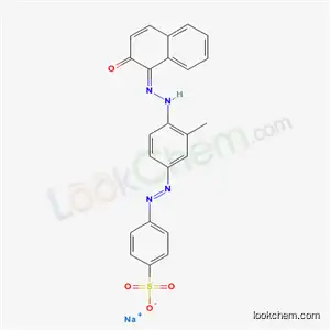 4-[[4-[(2-ヒドロキシ-1-ナフタレニル)アゾ]-3-メチルフェニル]アゾ]ベンゼンスルホン酸ナトリウム