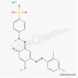 4-[[5-[(2,4-ジメチルフェニル)アゾ]-2,4-ジヒドロキシフェニル]アゾ]ベンゼンスルホン酸ナトリウム