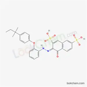 3-[[2-[4-(1,1-ジメチルプロピル)フェノキシ]フェニル]アゾ]-4-ヒドロキシ-2,7-ナフタレンジスルホン酸