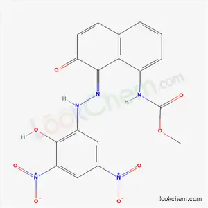 N-[7-ヒドロキシ-8-[(2-ヒドロキシ-3,5-ジニトロフェニル)アゾ]-1-ナフチル]カルバミン酸メチル