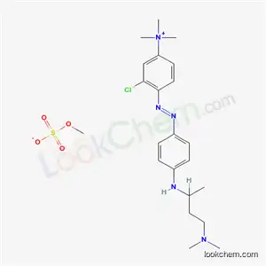 3-クロロ-4-[[4-[[2-(ジメチルアミノ)エチル]エチルアミノ]フェニル]アゾ]-N,N,N-トリメチルベンゼンアミニウム?メチルスルファート