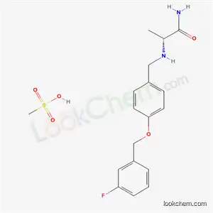 Molecular Structure of 202825-46-5 (Safinamide mesylate)