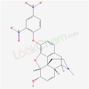 7,8-Didehydro-3-(2,4-dinitrophenoxy)-4,5α-epoxy-17-methylmorphinan-6α-ol