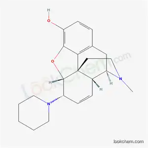 7,8-ジデヒドロ-4,5α-エポキシ-17-メチル-6α-ピペリジノモルフィナン-3-オール