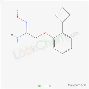 2-(2-사이클로부틸페녹시)-N-하이드록시에탄이미다미드 모노하이드로클로라이드