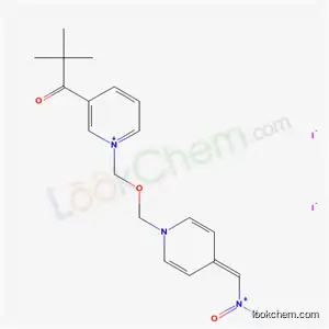 피리디늄, 1-(((4-((히드록시이미노)메틸)피리디노)메톡시)메틸)-3-(3-메틸-1-옥소부틸)-, 디요오다이드