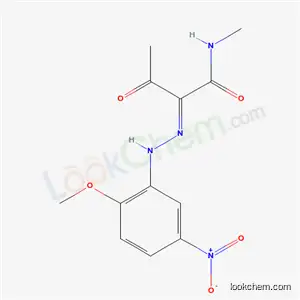 (2E)-2-[2-(2-methoxy-5-nitrophenyl)hydrazinylidene]-N-methyl-3-oxobutanamide