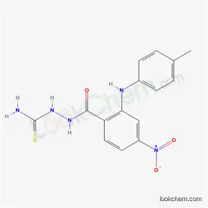 Molecular Structure of 195370-42-4 (2-({2-[(4-methylphenyl)amino]-4-nitrophenyl}carbonyl)hydrazinecarbothioamide)