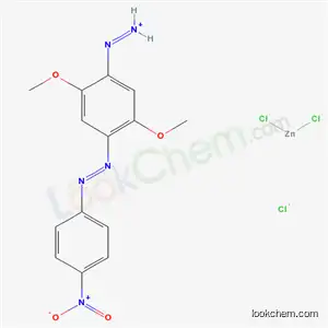 2,5-ジメトキシ-4-[(2-ブロモ-4-ニトロフェニル)アゾ]ベンゼンジアゾニウム?0.5テトラクロロジンカート