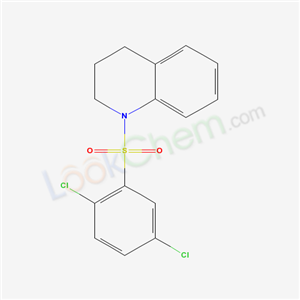 1-(2,5-dichlorophenyl)sulfonyl-3,4-dihydro-2H-quinoline cas  5344-61-6