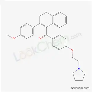 [[3,4-ジヒドロ-2-(4-メトキシフェニル)ナフタレン]-1-イル][4-[2-(1-ピロリジニル)エトキシ]フェニル]メタノン?メタンスルホン酸