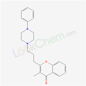 2-(3-(N-PHENYLPIPERAZINO)-PROPYL)-3-METHYLCHROMONE