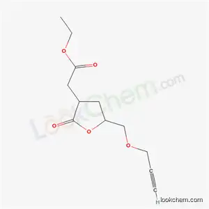 2-옥소-5-(2-프로피닐옥시메틸)테트라히드로-3-푸란아세트산 에틸 에스테르