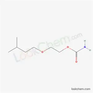 Molecular Structure of 69353-06-6 (2-(3-Methylbutoxy)ethyl=carbamate)