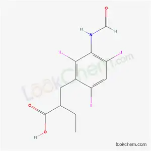2-[(3-ホルムアミド-2,4,6-トリヨードフェニル)メチル]ブタン酸