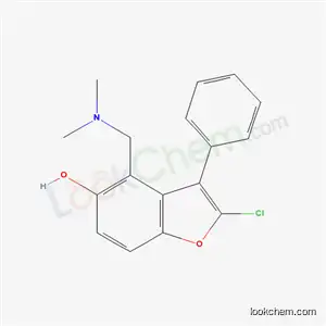 2-클로로-4-(디메틸아미노메틸)-3-페닐벤조푸란-5-올