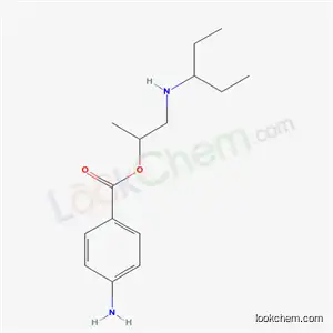 2-(1-에틸프로필아미노)-1-메틸에틸=p-아미노벤조에이트