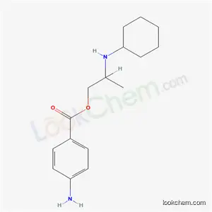 2- 사이클로 헥실 아미노 프로필 = p- 아미노 벤조 에이트