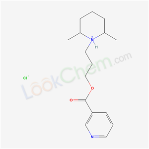 3-(2,6-DIMETHYLPIPERIDIN-1-YL)PROPYL NICOTINATE HCL