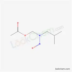 Molecular Structure of 70715-92-3 ([(2-methylpropyl)(nitroso)amino]methyl acetate)