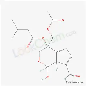 3-메틸부탄산 4-[(아세틸옥시)메틸]-7-포르밀-1,3,4,7a-테트라히드로-1-히드록시시클로펜타[c]피란-4-일 에스테르